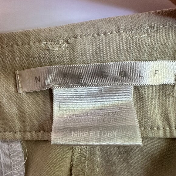 WOMENS | SIZE 10 | NIKE GOLF SHORTS | DRY FIT | LIGHT BEIGE | LIKE NEW! - Picture 6 of 6